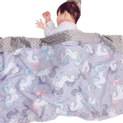 China Anti-Bacteria 2021 Hot Sale 3D Baby Blanket A Class Quality Kids Skin-friendly Unisex Blankets Massage Beans And Baby Blanket Blanket for sale