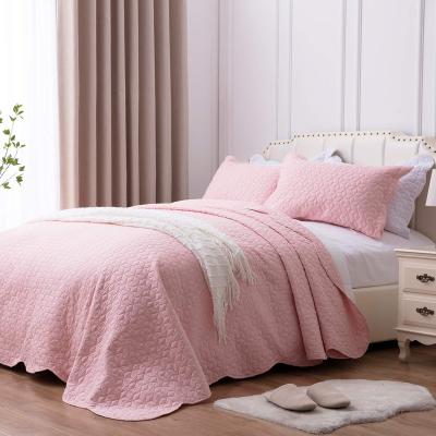 China 2021 New Arrival Yuchun Anti-pilling Soft Light Weight All Seasons Bedding Comforter Set 3 Pieces 1 Comforter 2 Shams Set for sale