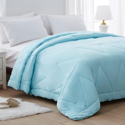 China Anti-Pull Washed King Size Comforter Queen Lightweight Twin Comforter Soft Microfiber Bed Comforter For Bed for sale