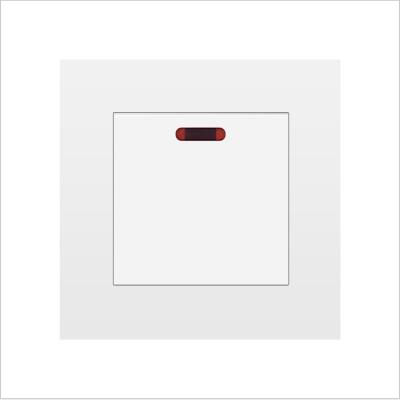 China Sirode British Standard 20A Large Power Air Condition Residential / General Purpose Switch With Indicator Light Flame Retardant 86 PC Type for sale