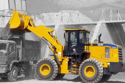 China SEM658C Wheel loader C-series wheel loader 5ton Heavy work conditions for sale