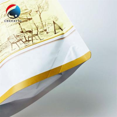 China 200g Food Storage Moisture Proof Plastic Packages Stand Up Matte Printing Aluminum Foil Mylar Bags For Cookie / Granola for sale