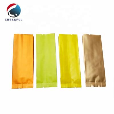 China Custom Logo Side Gusset Moisture Proof Coffee Beans Moisture Proof Pouch Stand Up Pouch Tea Packaging Bags for sale