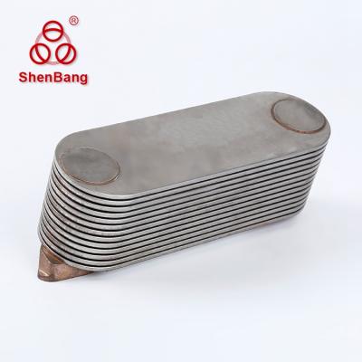 China Auto excavator/heavy truck radiator accessories diesel engine parts for truck oil cooler 0021881801used for Mercedes-Benz for sale