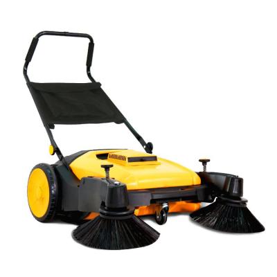 China Manual Farms Cleaner Plug Electric Walk Behind Floor Sweeper for sale