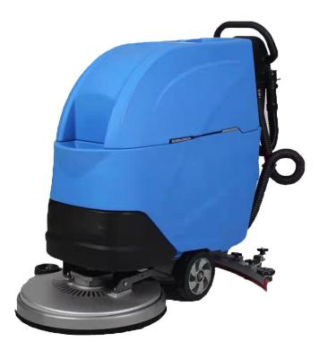 China Hotels Industrial Floor Sweeper Automatic Cable Floor Scrubber Machine for sale