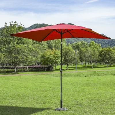 China Modern Outdoor Waterproof Beach Parasol Restaurant Patio Pool Sale Aluminum Alloy Garden Shaded Warm Umbrella Large for sale