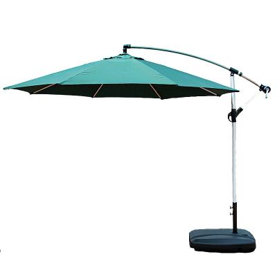 China Modern Promotional Luxury Aluminum Outdoor Furniture Parasol Sun Umbrella Garden for sale