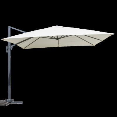 China Modern Custom Luxury PU Coated Logo Printing Sun Shade Giant Outdoor Garden Patio Umbrella Polyester Fabric Patio Umbrella for sale