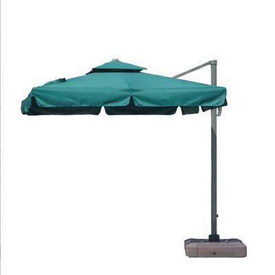 China China Custom 3*3m Modern Square Outdoor Sunshade Beach Parasol Roman Umbrellas For Events for sale