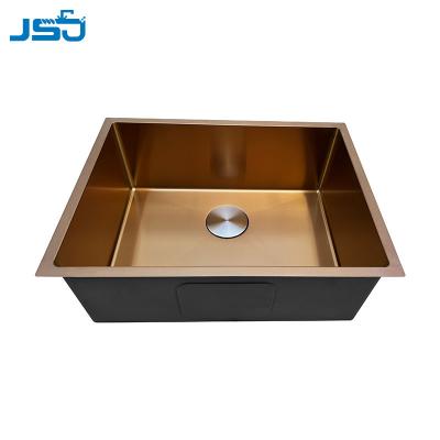 China Without Faucet Nano High Quality 304 Stainless Steel Undermount Handmade Kitchen Sink for sale