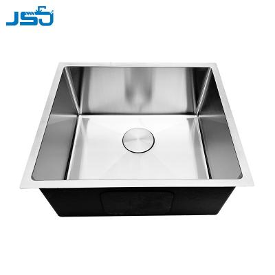 China Bowlless Faucet Handmade SUS304 Single Undermount Customized Nano Gold Kitchen Sink With Customized Sizes for sale