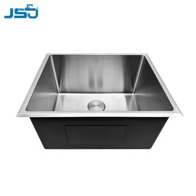 China Without Faucet Customized Single Bowl Stainless Steel Kitchen Workstation Nano Handmade Sink for sale