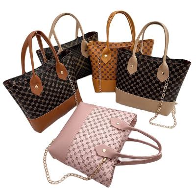 China Wholesale Foreign Style Shoulder Tote Bag Women Handbags 2022 Classic Women Fashion Ladies High Quality Handbags for sale