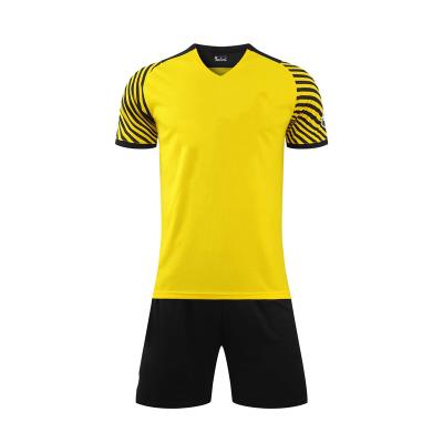 China Quick-drying 2021-2022 Dortmund Yellow Home Football Soccer Jerseys Uniform Set for sale