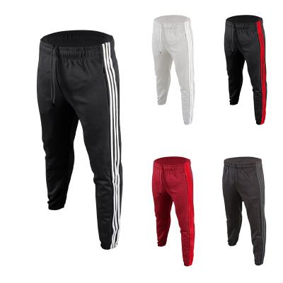 China QUICK DRY Factory OEM mens track pants Premium Cotton Outdoor custom sweatpants Side Striped Men's Jogger Pants for sale