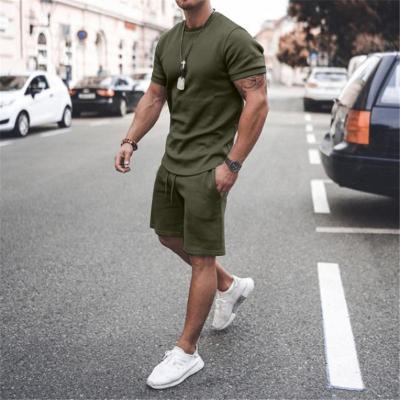 China 2022 New Fashion Custom QUICK DRY Shorts Set Male Set Two-Piece Men's Tracksuit Summer Sweatsuit Wholesale for sale