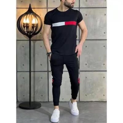 China OEM Fashion Summer Mens Tracksuit MOQ Bottoms QUICK DRY Custom Men's Shorts Set Shirt And Pants Two Piece Sets for sale