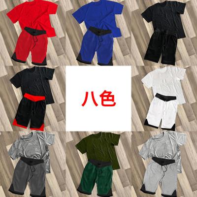 China Customized QUICK DRY tracksuits for men jogging slim fit sports wear quick dry underpants and shirt set wholesale for sale