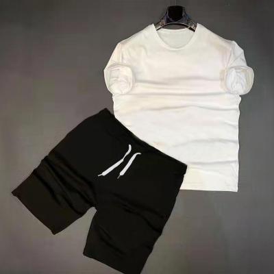 China Wholesale QUICK DRY Summer Tracksuits Custom Logo High Quality Two Piece Shorts Set Two Piece Pants Set Summer LOW MOQ for sale