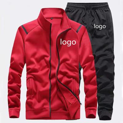 China 2022 New Fashion Men Sellers 2 Piece Set Zipper Sweat Suit QUICK DRY Tracksuit for sale