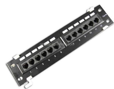 China 12Port Wall Mount Patch Panel 110IDC SP510106 for sale