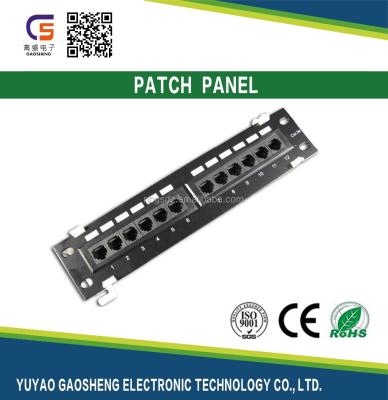 China 10 Inch Punch 110 IDC Down Left 12 Patch Panel Cat7 SP510106 for sale