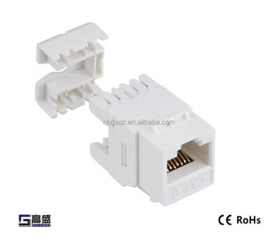 China UTP Factory Telecom Ethernet Modular Network Modul RJ45 Female Connector Amp for sale