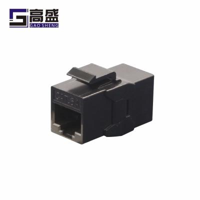 China China Telecom Supplier RJ45 Female To Cat6 Female Cat5e Jack Inline Keystone Coupler for sale