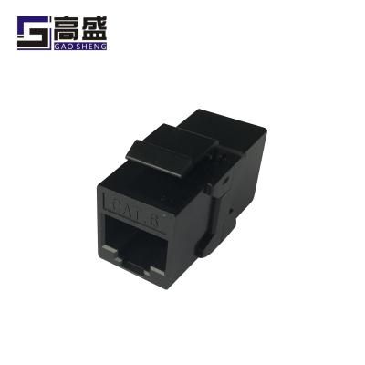 China Integrated Coupler Cat6 Jack Keystone RJ45 Cat6A Cat5e Female Module for Telecommunication for sale