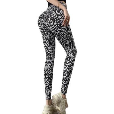 China Breathable Women High Waisted Pump Running Fitness Quick Dry Leggings Bulk Stretch Yoga Leggings for sale