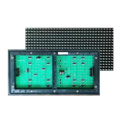 China DIP Grün Outdoor Einfarbiges P10 LED-Modul Wasserdicht 320*160mm zu verkaufen