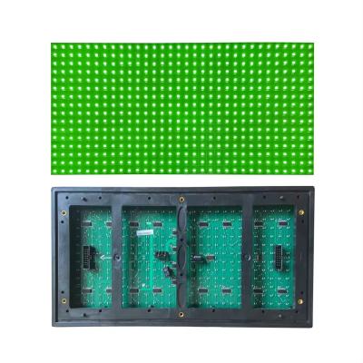 China Single Green Outdoor P10 LED Display Module DIP546 Constant Voltage for sale