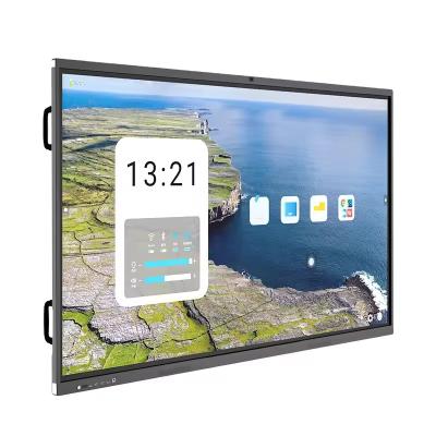 Κίνα 8 πυρήνες CPU LCD Εμπορική οθόνη 128GB RAM Android / Windows System Whiteboard προς πώληση