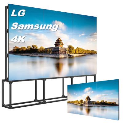 China 2X2 Controller TV Panel Indoor LCD Digital Signage Publicidade Display Splice Screen à venda