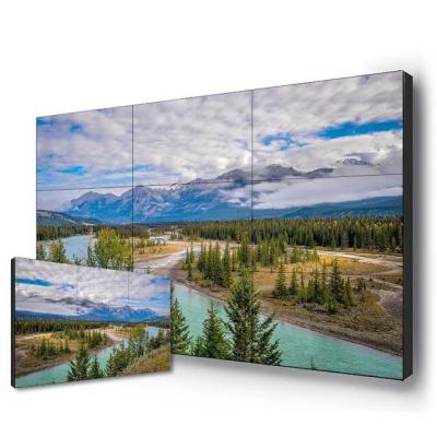 China 4K Videowall Monitor 49 Inch Ultra Narrow Bezel LCD Video Wall Screens For Advertising for sale