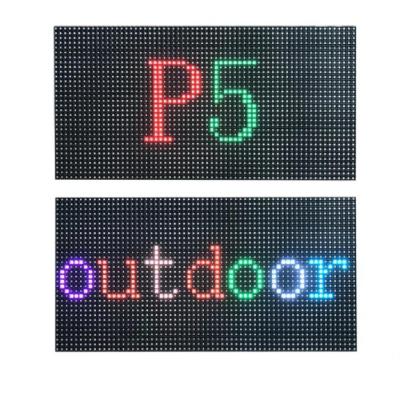 China Waterproof 320x160mm P5 SMD LED Display Modules Outdoor LED Screen Display for sale