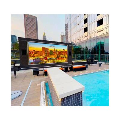 China Full Color Outdoor LED Display Screen Energy Saving 1/16 Scan Mode 210 W/M2 for sale