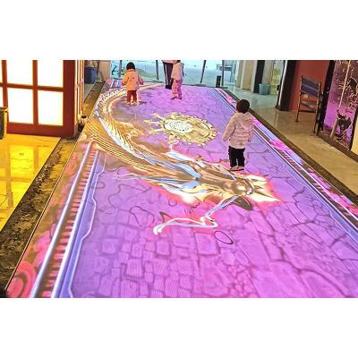 China Moisture Proof Skidproof LED Dance Floor Panels Interactive Floor LED Display for sale