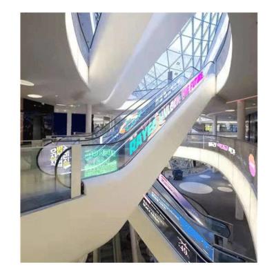 China Store Window Advertising LED Crystal Film Screen for Retail Store Shopping Mall Video Application Elevator Use for sale