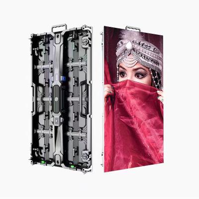 China Ultra Ligero 7.6 kg / gabinete LED pantalla de alquiler con 140 ° ángulo de visión ancho en venta