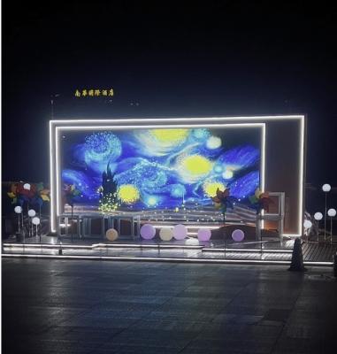 Chine Écran d'affichage à LED transparent P10 Pleine couleur Haute luminosité Pour fenêtre de verre de bâtiment à vendre