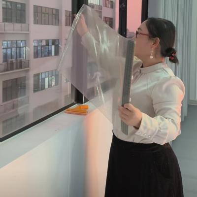 China Klebstoff Transparent P15 Film 2025 Transparent Film Transparent Led Bildschirm für Einzelhandelsgeschäfte zu verkaufen