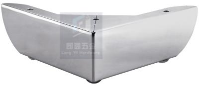 China Chrome furniture parts modern metal sofa legs for sale