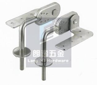 China Hardware sofa backrest hinge with short ear + screw for sale