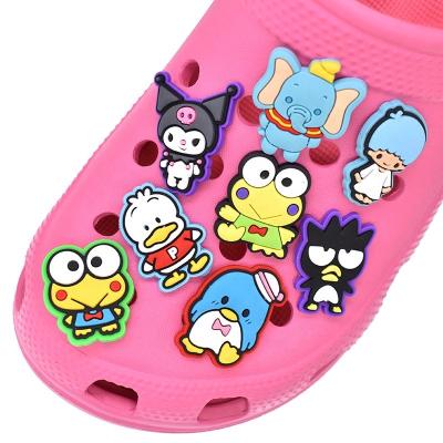 China New Durable And Soft Cute Cartoon Character Animal Shoes Charms For Clog Shoe Decoration Accessories for sale