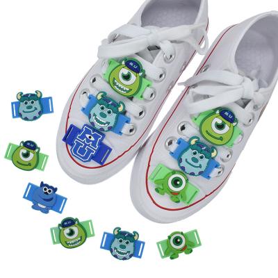 China Durable Available Fashion Casual/Sports PVC Monster College Shoes Accessories Sneakers Lace Charms Ornament for sale