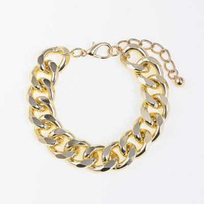 China High Grade Gold Selfdom Friendship Cuban Chain Adjustable Bracelet For Sale Designer for sale