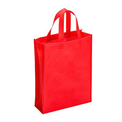 China Eco Recyclable Wholesale Reusable Grocery Packaging Tote Non-Woven Shopping Bag for sale