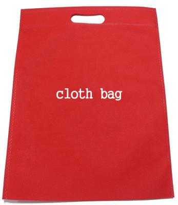 China Hot Selling Eco - Friendly D Eco - Friendly Cut Non Woven Fabric Bags Shopping for sale